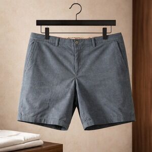 Tommy Bahama 44 Havana Herringbone Shorts Mens Ink Silk Cotton NWT $110‎